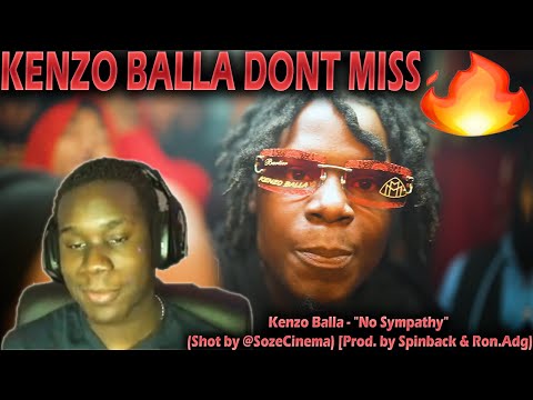 WaviJus Reacts To - Kenzo Balla - "No Sympathy" (Shot by @SozeCinema) [Prod. by Spinback & Ron.Adg)