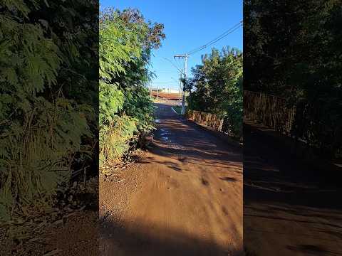 O Córrego da Copasa indo para A UEMG em Frutal-Minas Gerais
