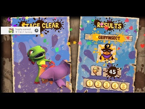 Yooka Laylee and the Impossible Lair walkthrough Chapter 7 - Production Path 100%