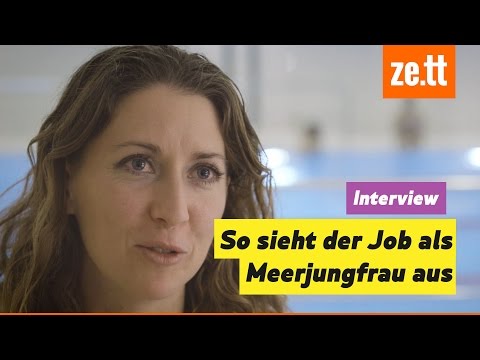 Interview: So sieht der Job als Meerjungfrau aus | Auf Arbeit