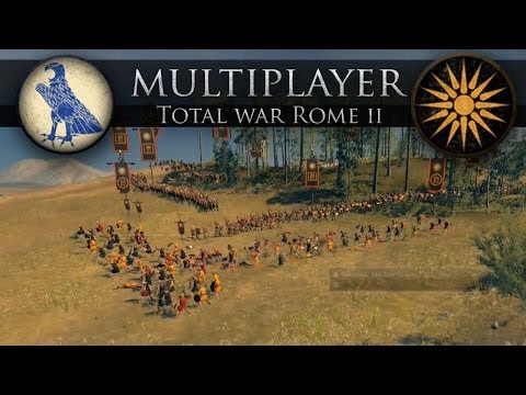 Total War: Rome II - Egypt vs Macedon (Online Battle #11)