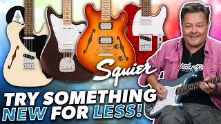 Video thumbnail for New Squier Affinity Guitars - Try Something New for Less! by Andertons Music Co