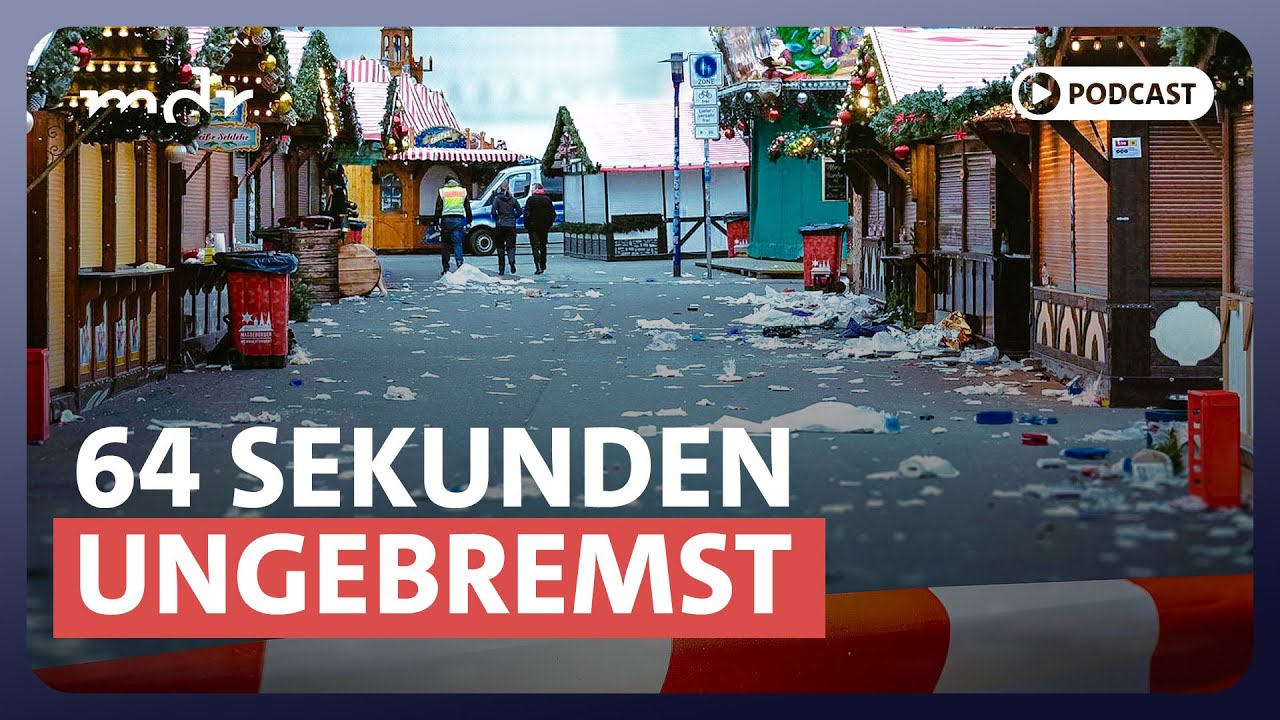 64 Sekunden (1/5) | Ungebremst – Der Anschlag auf den Magdeburger Weihnachtsmarkt | MDR