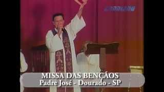 preview picture of video 'Missa das Bençãos Padre José Antonio de Dourado-SP - 04 04 2012'