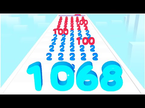 Number Run Merge Master - merge number lore - Gameplay Walkthrough - Max Levels (Lvl 25-40)