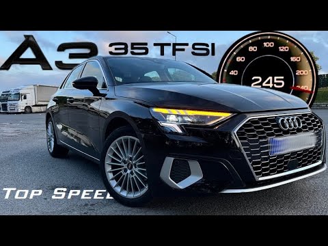 AUDI A3 SPORTBACK 8Y (2023) 35 TFSI (150 hp) Acceleration & Top Speed