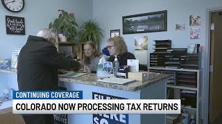 Colorado begins accepting tax returns after delay