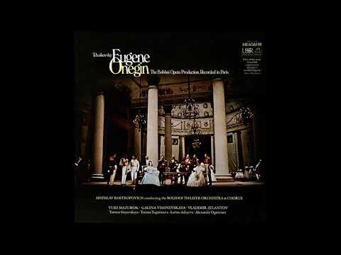 Eugene Onegin in Paris