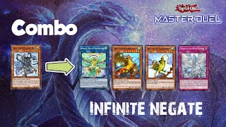 Blue Eyes combo Infinite Negate Yugioh Master Duel
