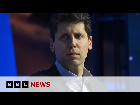 劇情峰迴路轉！OpenAI山姆阿特曼不離開了，回鍋OpenAI任執行長 (Sam Altman to return as OpenAI boss days after being sacked - BBC News)