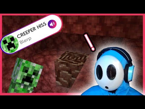 Blerp - Scaring MINECRAFT Streamers with the CREEPER SOUND | Twitch Fails 2022