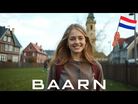 🇳🇱 Baarn 4K Walking / The Netherlands /  The Dutch Town with a Royal Touch
