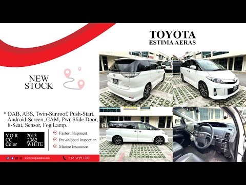 2013 Toyota Estima Aeras 2.4 Auto - Used Cars for Sale - Import Now - SNH2033J - Torque Autos