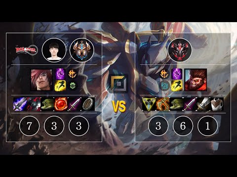 KT Ray Sett vs Wukong Top - KR Patch 10.12