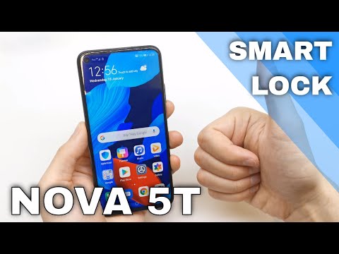 Google Smart Lock enable/disable in Huawei NOVA 5T
