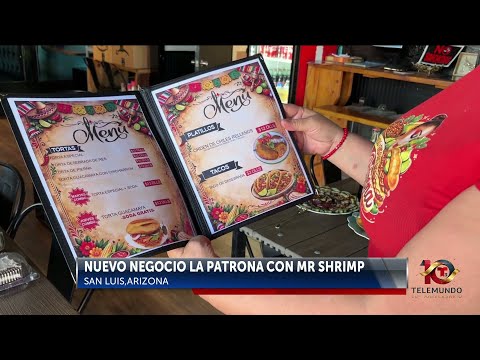 Nuevo sabor llega a San Luis Arizona inauguran Tortas y Guisados La Patrona dentro de Mr Shrimp