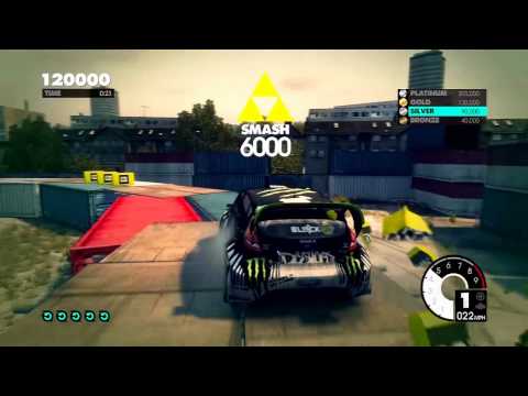Dirt 3 Playthrough Part 10 - Smash Tutorial DC Compound