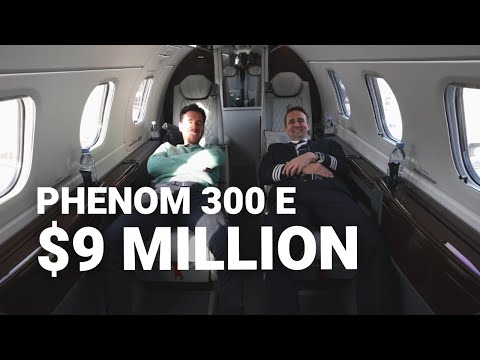 $9,45M Embraer Phenom 300E & First Officer Aviation Talk
