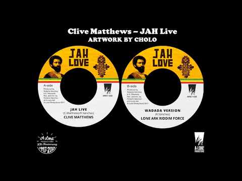 CLIVE MATTHEWS - JAH LIVE (A-Lone Productions 7")