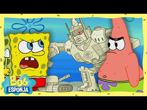 La Batalla de los Castillos de Arena  | Bob Esponja en Español