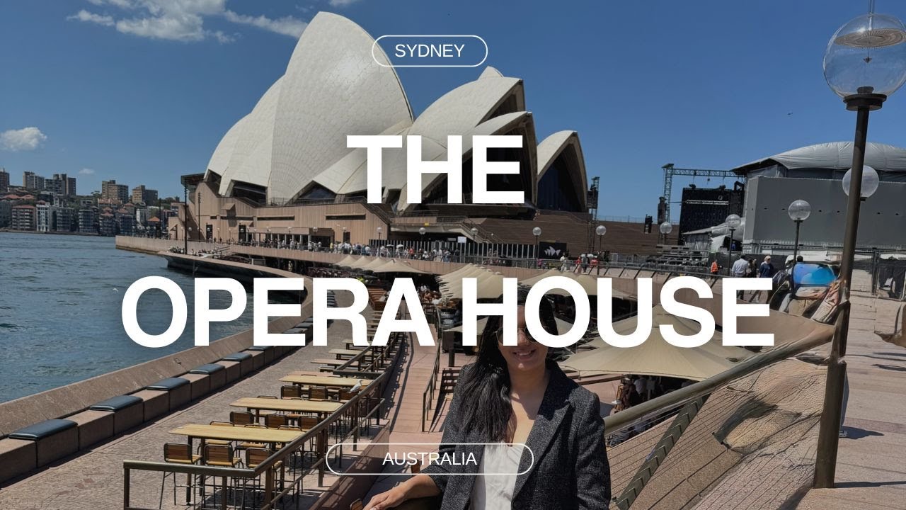 Join a traveler on a journey to Sydney Opera House.