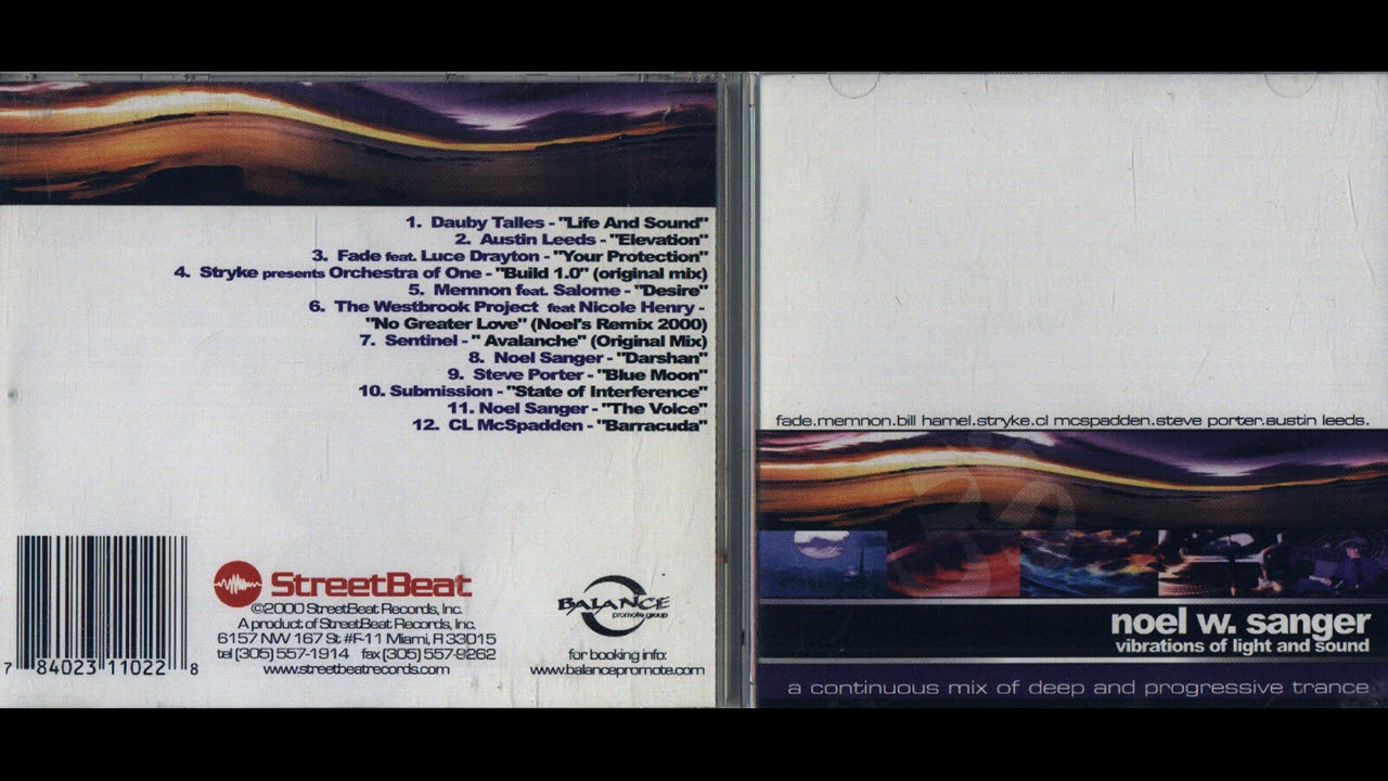 Noel Sanger - Vibrations Of Light And Sound [2000]