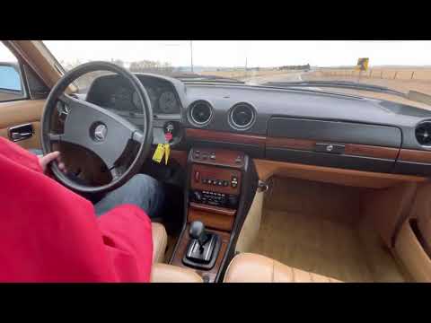1984 Mercedes 300TD Red Wagon - zero to 60 MPH with traffic