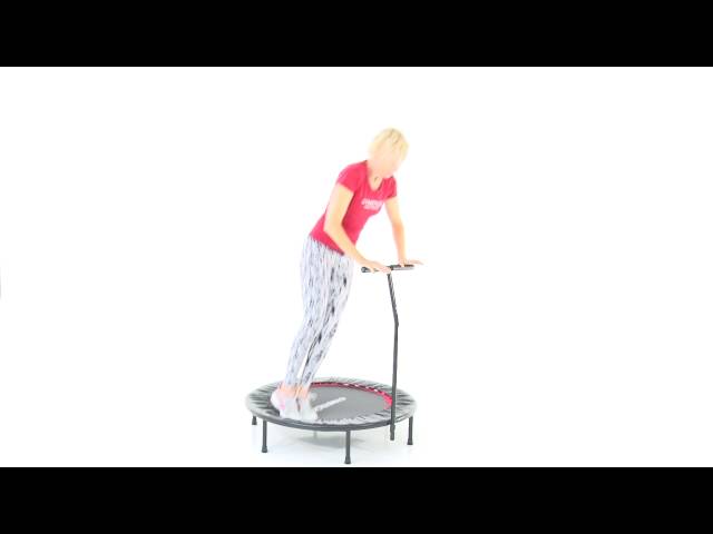 Video Teaser für Fitness Trampoline - Ski Jump with bar