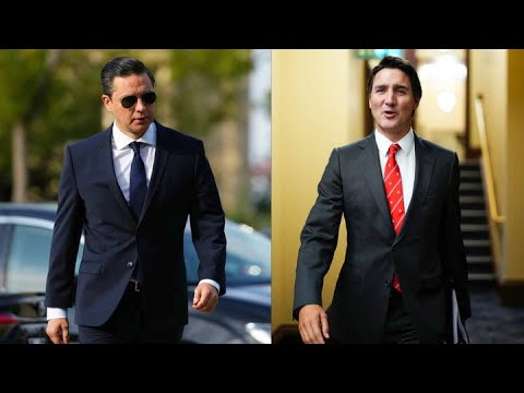 CAUGHT ON CAMERA Trudeau and Poilievre face off after summer break
