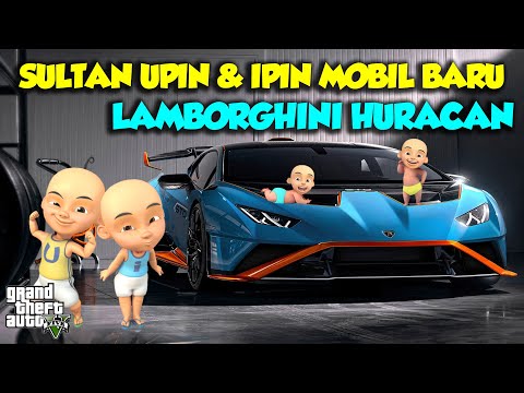 SULTAN UPIN IPIN MALING LAMBORGHINI HURACAN SUPER KENCANG - GTA V MOD UPIN & IPIN EPISODE SPESIAL