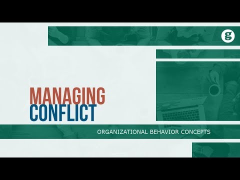 Managing Conflict
