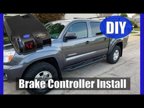Tekonsha Primus IQ Brake Controller Install - 2014 Tacoma