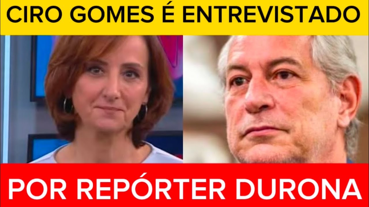 EMPAREDADO: CIRO GOMES é entrevistado pela THAÍS HERÉDIA