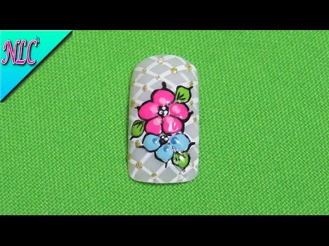 DECORACIÓN de UÑAS FLORES- FLORES NAIL ART♥ – Como Pintar FLORES – NLC