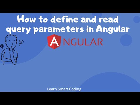 How to define and read query parameters in Angular | Angular | Learn Smart Coding