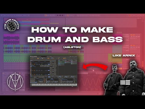 HOW TO MAKE DRUM AND BASS like Camo & Krooked and ANNIX - ABLETON  (DNB TUTORIAL)