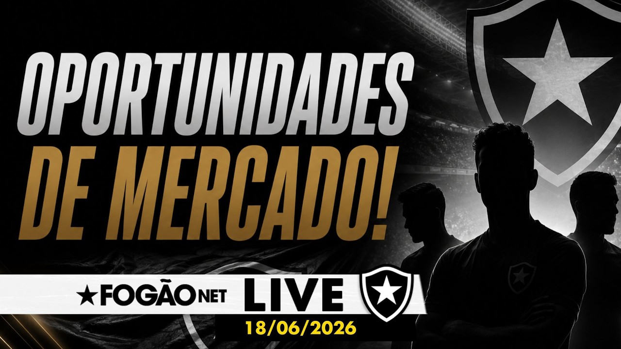 LIVE | Botafogo foca em oportunidades de mercado enquanto aguarda GDA Luma
