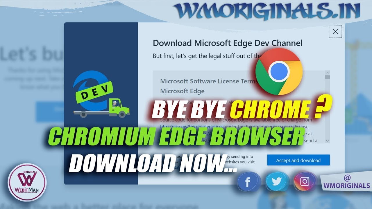 Microsoft Edge Chromium Download & Install Process | Available for Edge Insiders 🐱‍💻