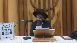 הרב אורן צדוק דיני ממונות להציל ממון חברו על חשבון הממון שלו  ברית שלום הרצליה 03.09.2019