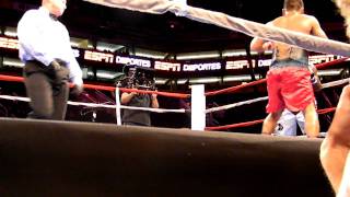 Lucero Boxer Takes A Fall