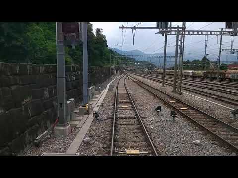 Train Cab Ride Bellinzona - Chiasso Smistamento