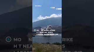 Israeli strikes hit Lebanon's largest water reservoir at Qaraoun Dam