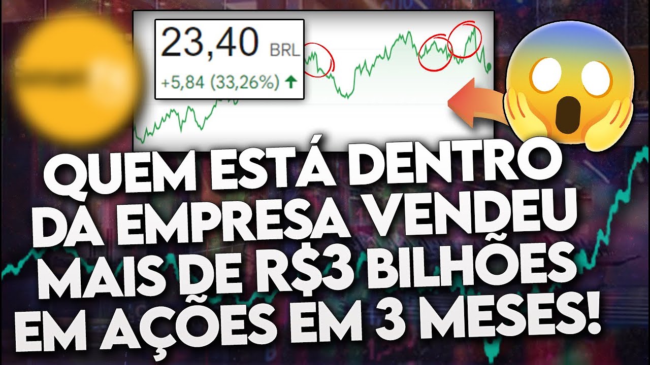 10 AÇÕES que os DONOS e DIRETORES estão VENDENDO! (Por que os INSIDERS estão SAINDO?) - TOP 10