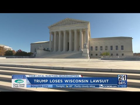Pres. Trump loses Wisconsin lawsuit