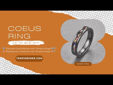 Unlock the Future with Tempus Ring ⏳🔓 Smart, Stylish, & Sleek!"