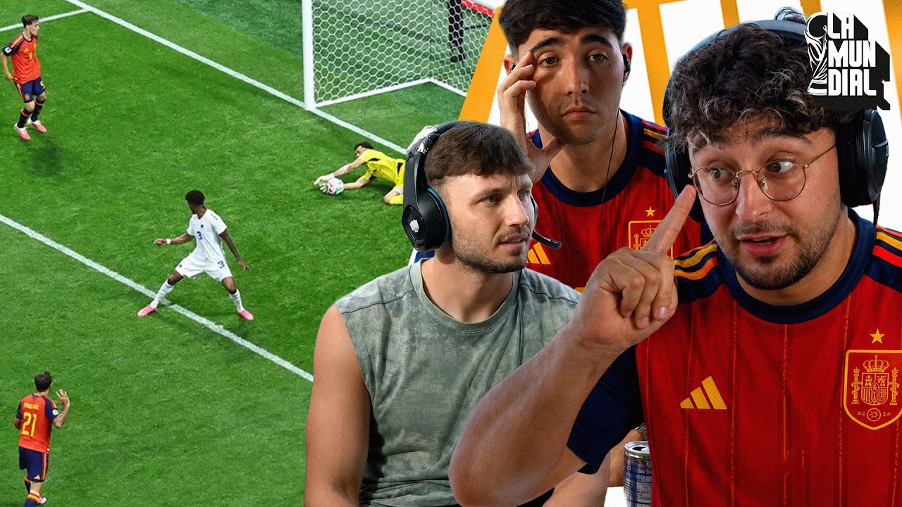 DESASTRE ABSOLUTO EN EL DEBUT DE ESPAÑA 🏆 LA MUNDIAL!!
