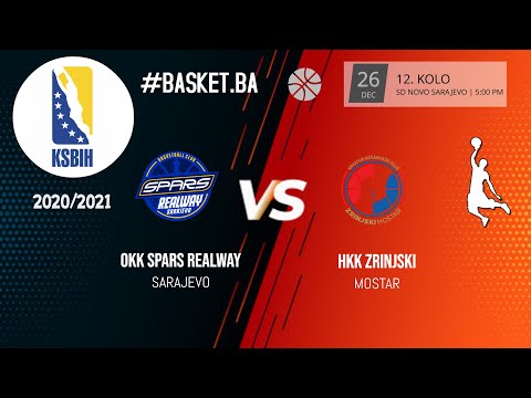 OKK Spars Realway vs HKK Zrinjski - 12.kolo - KSBIH - 2020/2021