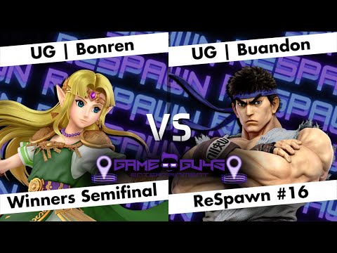 UG | Bonren (Zelda, Joker) vs UG | Buandon (Ryu) - WSF - ReSpawn #16