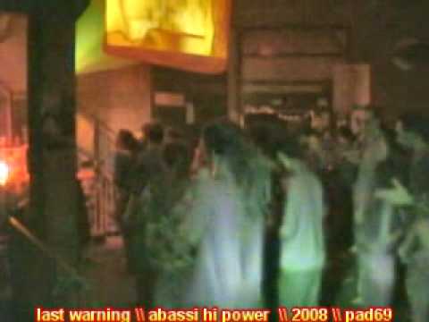 ABASSI HI POWER ft dubdadda - Jah childeren No cry pt9 (Ras Michael) @ last warning Gent 22-11-2008