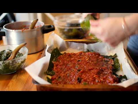 How to Make Lasagne with Seaweed "Noodles"